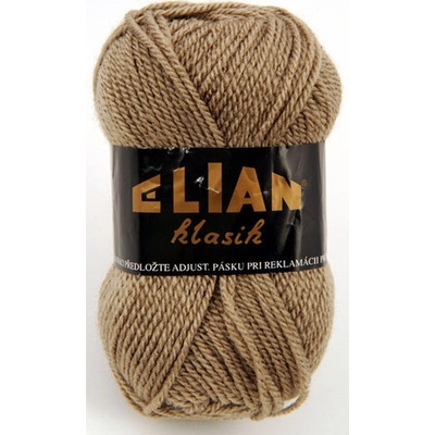 Pletací příze Elian Klasik 454 - hnědá