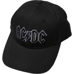 AC/DC Black Logo Шапка с козирка Black UNI (ACDCCAP06B)