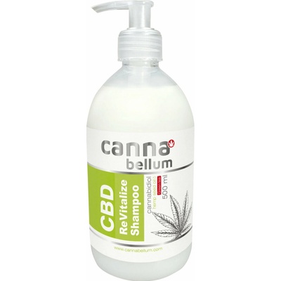 cannabellum CBD ReVitalize vlasový šampón 500 ml