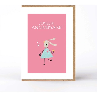 20328 PŘÁNÍ S OBÁLKOU / JOYEUX ANNIVERSAIRE!