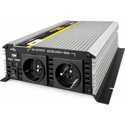 Carspa CAR 1.6KU-24 24V/230V 1600W modifikovaná sínus