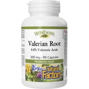 Natural Factors Valerian Root 300 mg [90 капсули]