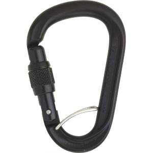 AustriAlpin HMS карабинер Austrialpin HMS Rondo Aluminium Screwdriver Selfie HMS carabiner - Black - размер One Size (323-0164-0211)