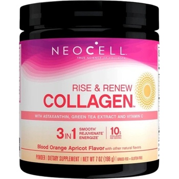 Neocell Rise & Renew Collagen | With Astaxanthin, Green Tea and Vitamin C [198 грама] Червен портокал