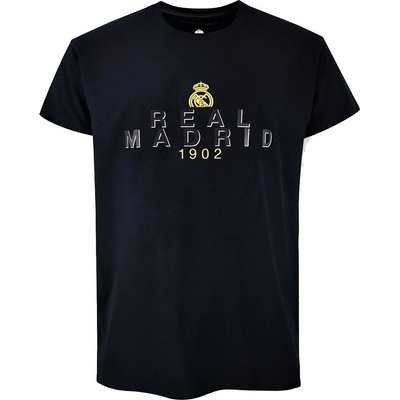 Real Madrid FC tričko RM 1902 čierne