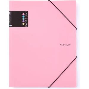 PASTELINi Гумена папка pastelini pp a/4 розова 2-661 (2-661)