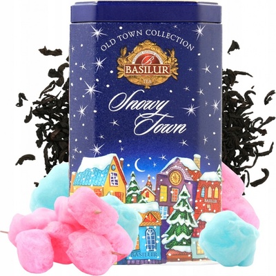 Basilur Snowy Town sypaný černý Čaj 75 g