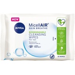 Nivea Почистващи кърпички с мицеларна вода, 25 броя, асортимент
