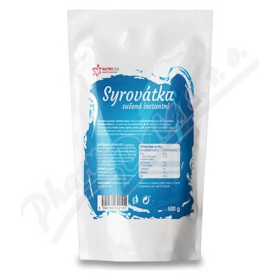 Nutricius Srvátka sušená instantný nápoj 500 g