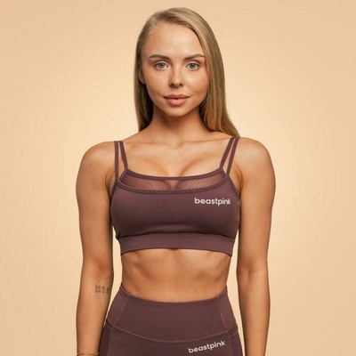 GymBeam šaty Breeze Mulberry BeastPink