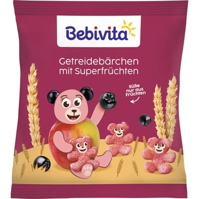 Bebivita Obilní ovocní medvídci 30 g