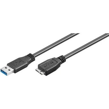 Goobay 93971 USB 3.0 USB A vidlice, USB B micro vidlice, 5m, černý