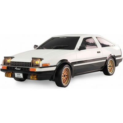 Amewi AE86 Sprinter Trueno Scale Drift biela komutátorový RC model auta elektrický cestný model zadný 2WD 4x2 RtR 1:18