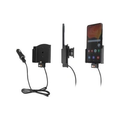 Brodit držiak do auta na Samsung Galaxy A50 bez puzdra, s nabíjaním z cig. zapaľovača/USB 721142
