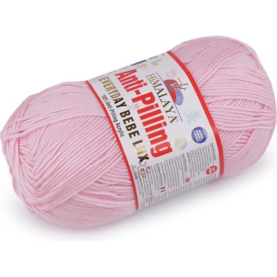 Pletací příze Everyday Bebe Lux 100 g Varianta: 6 (70404) růžová sv., Balení: 1 ks 55829/141079/257528
