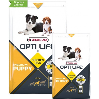 Versele-Laga Opti Life Puppy Medium 2 x 12,5 kg