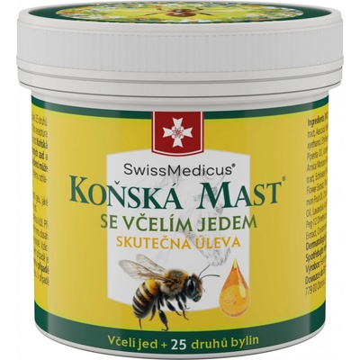 SwissMedicus Koňská Mast se včelím jedem 150 ml – Sleviste.cz SwissMedicus Koňská Mast se včelím jedem 150 ml – Sleviste.cz