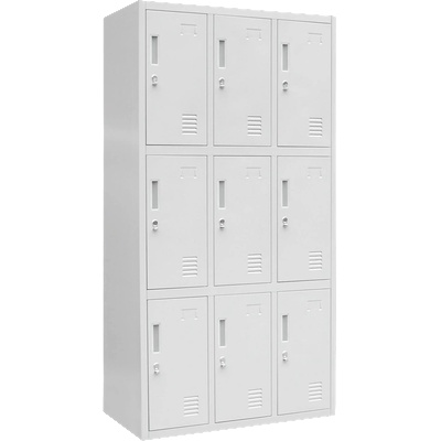 Carmen Метален шкаф Carmen CR-1274 J - сив (3580052)