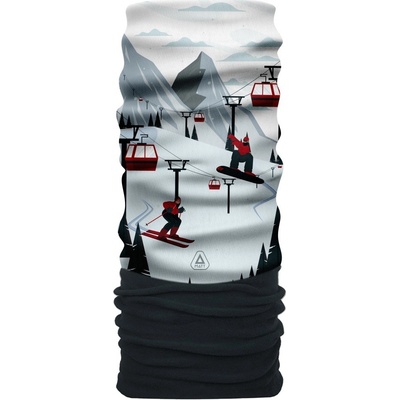 Matt univerzální šátek Scarf Coolmax Pol. Snowy