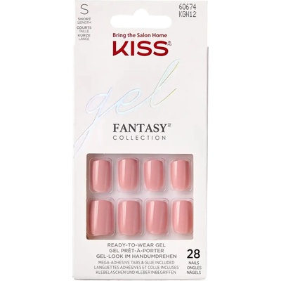 Kiss Gelové nehty 60674 Gel Fantasy 28 ks/bal. – Zboží Dáma