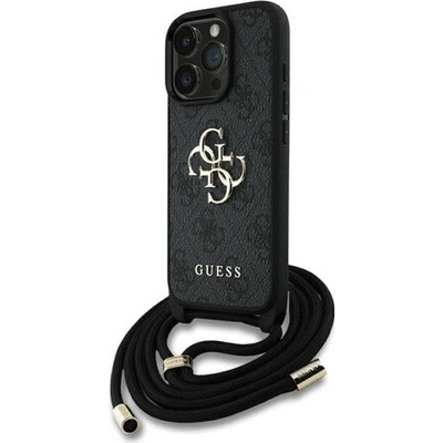 Guess puzdro plastové Apple iPhone 16 Pro Max GUHCP16XP4GMGCRK čierne