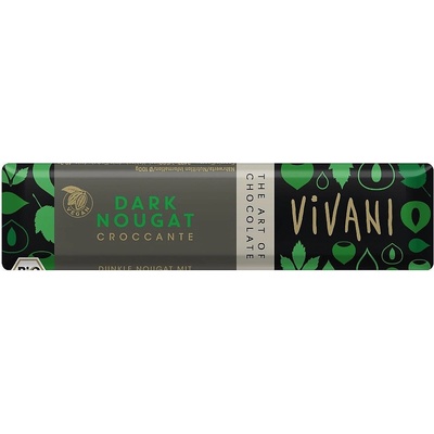 VIVANI Nugátová čokoláda s orieškami BIO 35 g