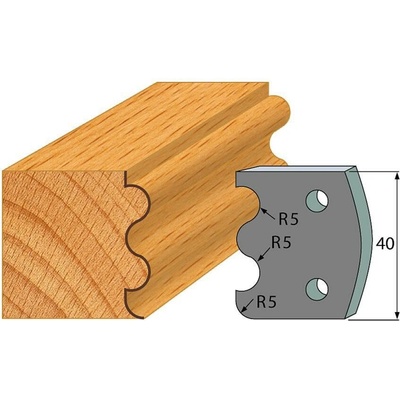 IGM Professional IGM Profil 006 - pár obmedzovačov 40x4mm SP F027-006