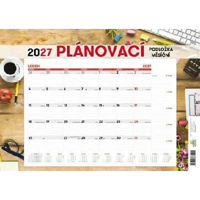 stolní Plánovací podložka měsíční 69cm x 47,5cm, K363 2027