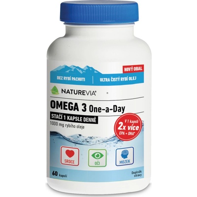 SWISS NATUREVIA Omega 3 One a Day 60 kapsúl