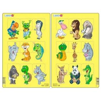 Image 1 of Larsen - Детски пъзел - Животни - 9 части (N6)