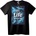 NOONEBRAND Тениска Виж Живота, Не Морските Дарове - 3XL, Black