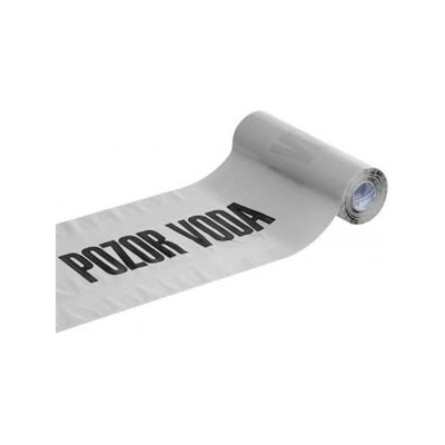 Anticor výstražná folie 614 300 mm x 100 m bílá pozor voda – Zboží Dáma
