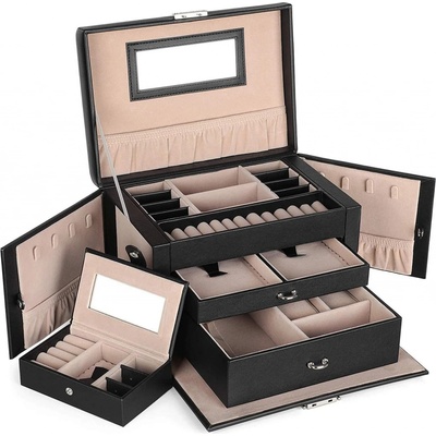 Songmics organizér na šperky se zrcátkem