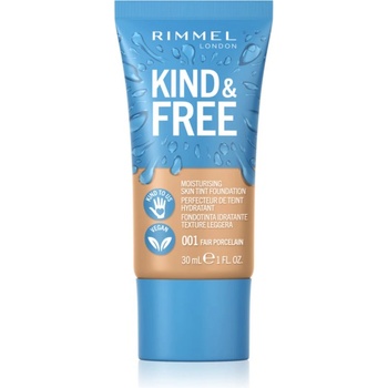 Image 1 of Rimmel Kind & Free лек хидратиращ фон дьо тен цвят 001 Fair Porcelain 30ml