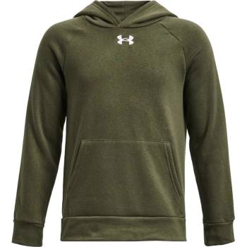 Under Armour Суитшърт с качулка Under Armour UA Rival Fleece Hoodie-GRN 1379792-390 Размер YXS