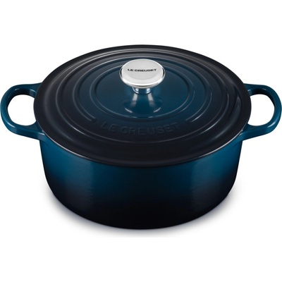 Le Creuset 21177261294475 Brytva Signature 26 cm, tmavomodrá