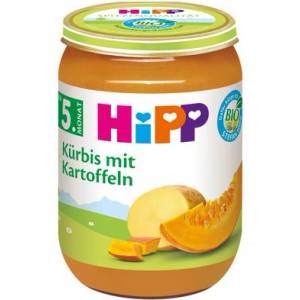Hipp БИО пюре Тиква с картоф 5м+ 190г
