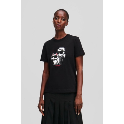 Karl lagerfeld IKON SKETCH DUO T-SHIRT BLACK
