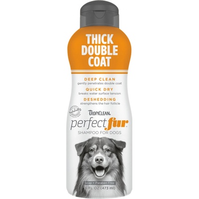 Tropiclean TROP sampon na hustou srst s podsadou pro psy 473ml