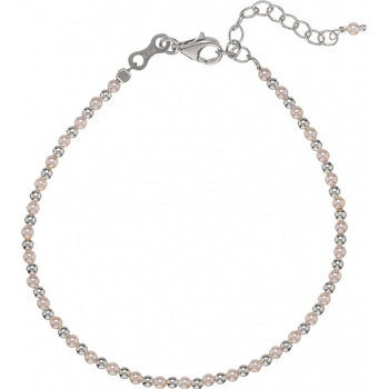 Alisia korálkový náramek ze sladkovodních perliček AL1235-Argento-Perla