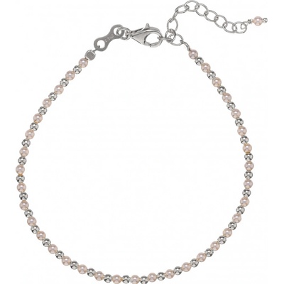 Alisia korálkový náramek ze sladkovodních perliček AL1235-Argento-Perla