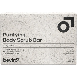 Beviro Zesty Vetiver Purifying Body Scrub Bar 135 g