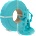 Polymaker Panchroma PLA Refill Matte Arctic Teal - 1, 75 mm / 1000 g (CA04079)