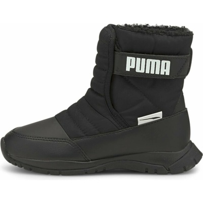 Puma detské snehové topánky čierne
