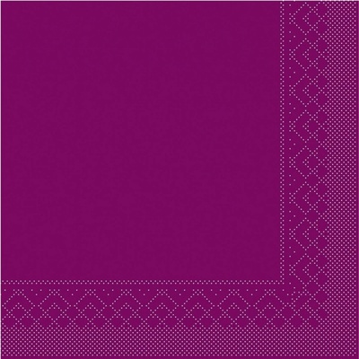 Mank 87734 obrúsky Tissue Dinner BASIC baklažán 100ks 40x40cm