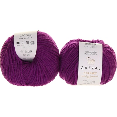Gazzal Chunky 149 fialová