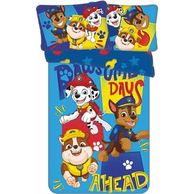 Jerry Fabrics Obliečky do postieľky Paw Patrol 579 100 × 135 cm 40 × 60 cm