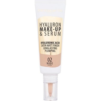 Dermacol Hyaluron Make-Up & Serum Make-up 02 Nude 25 g