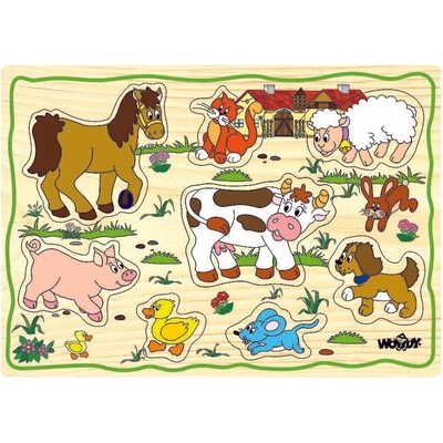 Woodyland Пъзел - 6 вида микс (90252)