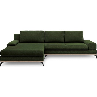 Windsor & Co Sofas Planet ľavý roh tmavo zelená